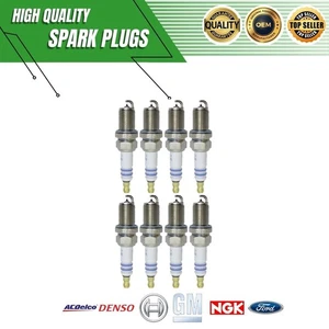 Genuine 8x Bosch Spark Plugs Fit 94-08 Mercedes-Benz E320 Chrysler Crossfire 3.2 - Picture 1 of 6