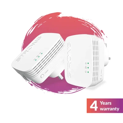 Powerline AV1000 Mini Adapter Kit (Pack of 2) – High-Speed Ethernet Plug & Play - Image 1 of 4