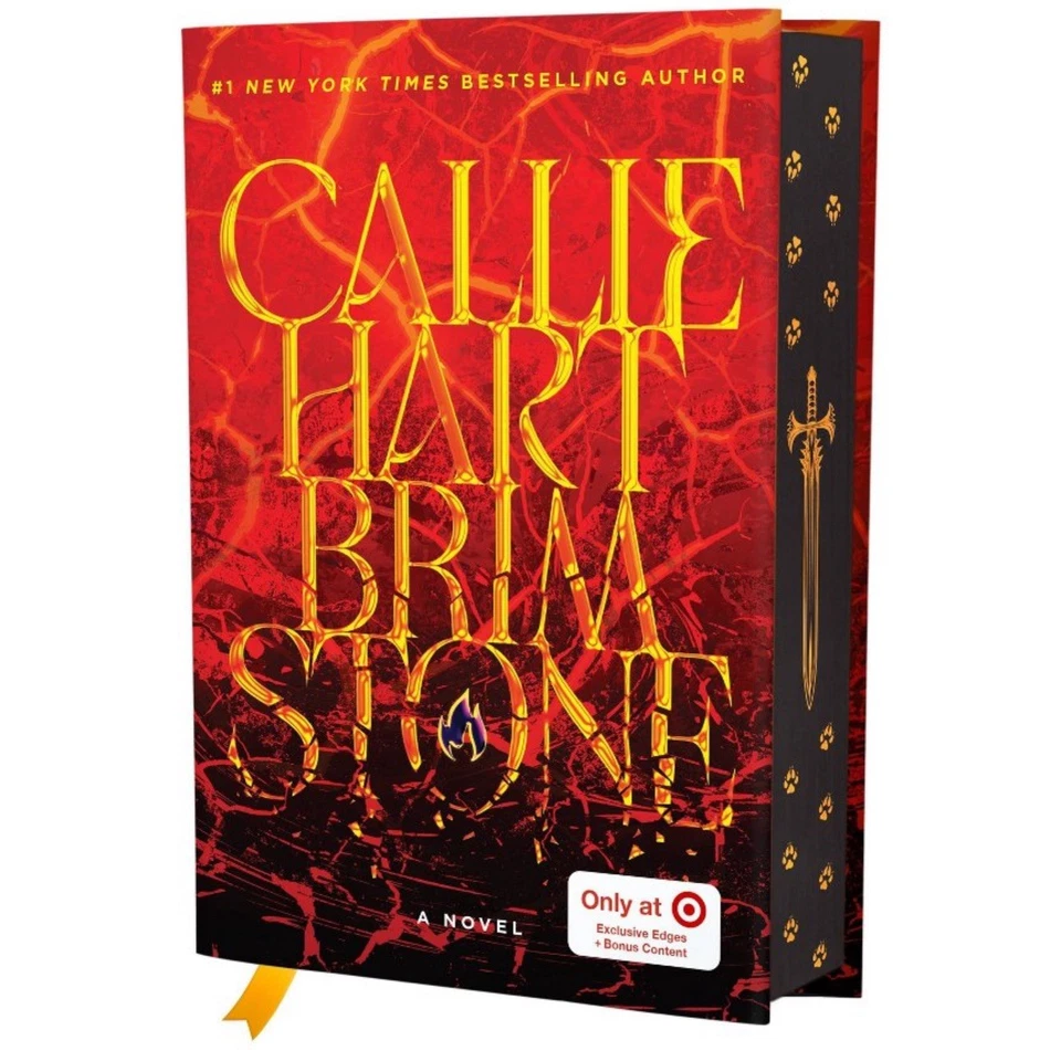 Brimstone Callie Hart Target Exclusive Edition Stenciled Edge Bonus Chapter New - Image 1 of 1