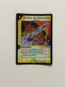 Duel Masters TCG Arc Bine, The Astounding P1/Y1 D-MAX Reward Promo Card WOTC - Picture 1 of 2