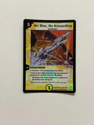 Duel Masters TCG Arc Bine, The Astounding P1/Y1 D-MAX Reward Promo Card WOTC - Image 1 of 2