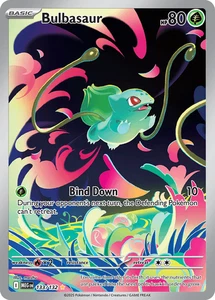 Pokémon TCG Bulbasaur 133/132 Illustration Rare Mega Evolution Base Set NM/M - Bild 1 von 1