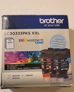 Brother LC30333PKS INKvestment Super High-Yield Tinte, 1500 Seiten Kapazität, Cyan/Magenta - Bild 1 von 6