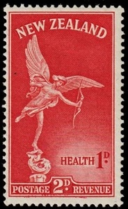 New Zealand 1947 Health 2d + 1d Eros MNH - SG 691 - Picture 1 of 1
