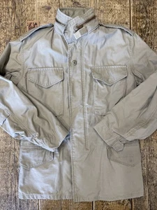 Alpha Industries M-65 Giacca Jacket Cold Weather Desert Made Usa Tg S Reg Vtg - Foto 1 di 14