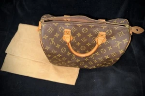 echt Louis Vuitton Monogramm Speedy 30 M41526 Handtasche Staubbeutel - Bild 1 von 6