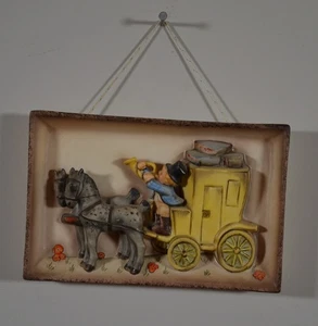 Rare Vintage Hummel MCM 1957-1960 TMK3 The Mail is Here Wall Plague - Picture 1 of 4