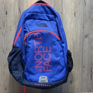 The North Face Haystack blau und orange Rucksack Tagesrucksack gebraucht, in einwandfreiem Zustand - Bild 1 von 10