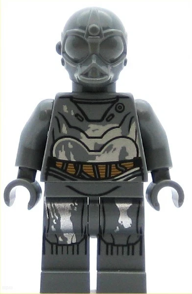 LEGO Star Wars Minifigure RA-7 Protocol Droid (Genuine) - Image 1 of 1