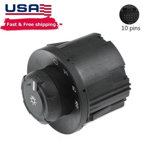 Headlight Lamp & Fog Light Switch 9L3Z11654CA For Ford F250 F350 F450 Super Duty - Picture 1 of 8