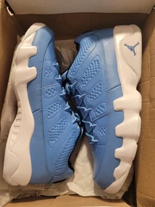 Air Jordan 9 Retro Low University Blue Size 9 - Picture 1 of 6