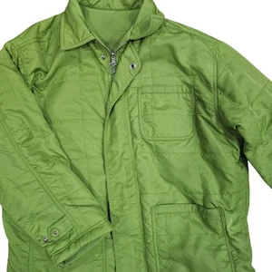 Liz Claiborne Vintage Reversible Puffer Jacket Green Size L *LESEN - Bild 1 von 10