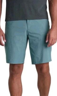 Shorts Kuhl Renegade Masculino Azul Tamanho 36"L x 10"L $79 Varejo FRETE GRÁTIS Novo - Imagem 1 de 4