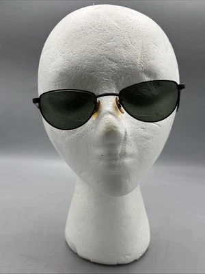 Ray Ban B&L W2193 Vintage Small Black Metal Gray Sunglasses Beach 1990s - Image 1 of 4