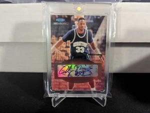 2012-13 Fleer Retro Alonzo Mourning 1999-00 Mystique Fresh Ink Auto Georgetown  - Bild 1 von 2