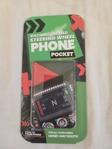 Racing-Themed Steering Wheel Phone Pocket - Zdjęcie 1 z 2