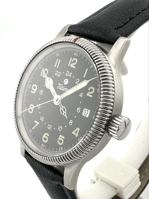 Tutima 639-01 Flieger GMT Caja Reloj Automático 36mm Acero Inoxidable Foto 1 de 4