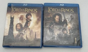 The Lord Of The Rings The Two Towers + The Return Of The King ( Blu-ray) Sealed - Picture 1 of 6