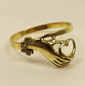 585 Gold Ring mit Herz Ring 585 Gold Goldring Liebe / CU 331(18) - Bild 1 von 7