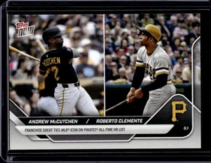 2025 Topps Now #247 Andrew McCutchen / Roberto Clemente Base Card (Qty) - Picture 1 of 2