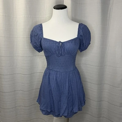 Mameluco de Vestido HOLLISTER Talla Regular XS Azul Foto 1 de 4