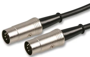PULSE - Kabel MIDI 5 Pin 180 Darjah Plug ke Plug, 1m - Picture 1 of 1