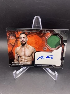 MODESTAS BUKAUSKAS /199 on card auto RELICS CARD 2025 Topps Knockout UFC - Picture 1 of 3