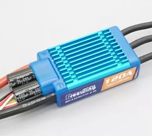 Freewing 120A HV Brushless ESC With 8A UBEC & Reverse Brake Function - Picture 1 of 4