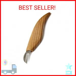 BeaverCraft Chip Carving Knife C6 1" - Wood Carving Tools for Beginners and Kids - Picture 1 of 2