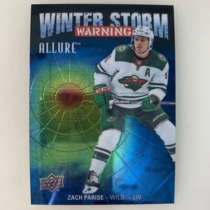 2019-20 Upper Deck Allure Hockey Zach Parise Winter Storm Warning #WSW-2 Wild - Bild 1 von 2