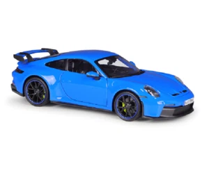 Maisto 1:18 2022 Porsche 911 GT3 Racing Diecast Model Car New in Box Blue - Picture 1 of 6