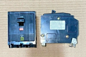 NEW Square D QO QO315 3 Pole 15 Amp 240V YELLOW Push In Circuit Breaker NTO AK - Picture 1 of 1