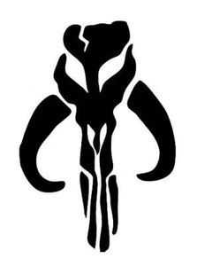 Star Wars Mandalorian Mythosaur VINYL DECAL STICKER Car Laptop phone - Picture 1 of 2