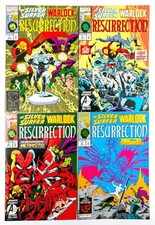 Silver Surfer / Warlock: Resurrection #1-4 Set (1993 Marvel) Unread issues! NM