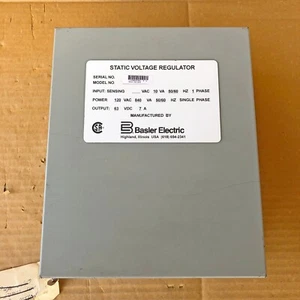 BASLER ELECTRIC SR4A-2B15B3E STATIC VOLTAGE REGULATOR - Picture 1 of 7