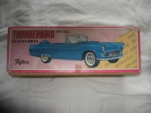 OLD NEW STOCK 1956 REDTHUNDERBIRD CONVERTIBILE BY FIFTIES CO. IN O/B - Picture 1 of 2