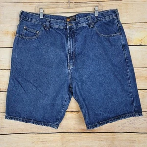Route 66 Denim Shorts Mens Size 42 Blue Jeans 100% Cotton 5 Pocket Casual Work - Picture 1 of 3