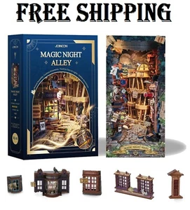 Harry Potter Book Nook DIY Book Nook Kit for Adults Miniature Dollhouse Kit - Picture 1 of 9