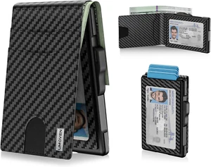 Wallet for Men - Pop up Case, Cash Slot, and Credit Card Slot - Slim Aluminum Wa - Bild 1 von 12