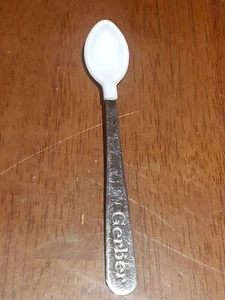 GERBER VINTAGE VINYL STAINLESS BABY SPOON - Picture 1 of 8