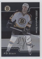 2001-02 ITG Be A Player Signature Series Auto PJ Stock #175 Auto