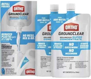 Ortho GroundClear Super Concentrate Weed & Grass Killer - 2x 5oz - Picture 1 of 3