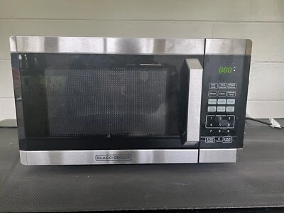 Horno microondas Black & Decker acero inoxidable 0,9 pies cúbicos 900 W  Foto 1 de 4
