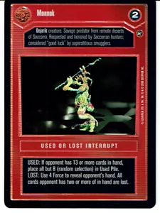 STAR WARS CCG TURNIERFOLIE, MONNOK - Bild 1 von 1