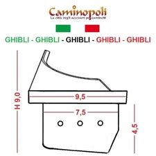 Crogiolo per Stufa a Pellet Braciere in Ghisa di Ricambio GHIBLY-B Leroy Merlin