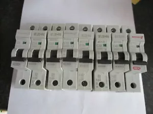 MEM EATON MEMSHIELD 2 MCH106 10 16 20 32 40 50 63 AMP 10KA SINGLE POLE MCB'S - Picture 1 of 2