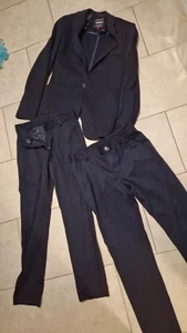 S.OLIVER 2-tlg. Anzug Hose + Jacke blau für Abschlussball 164 - Bild 1 von 1