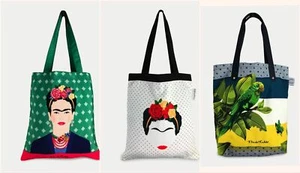 Frida Kahlo Shopping Tote Bag - Picture 1 of 4