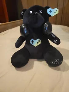 14" TALL BLACK YOU TUBE GAMING BEAR RARE FUND - Bild 1 von 9