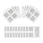  20 Pcs Fiberglass Repair Kit Screen Window Stickers Adhesive Tape